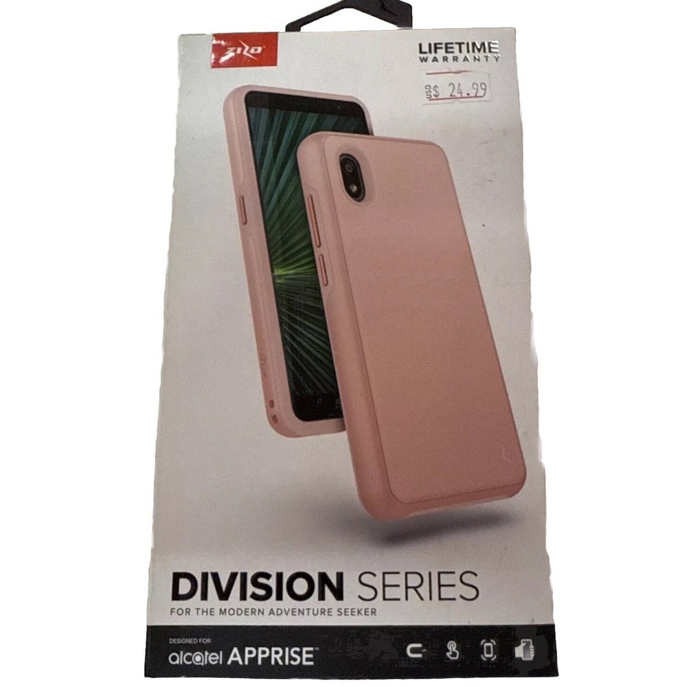 Zizo Rose‎ Gold Alcatel Apprise Division Series Phone Case